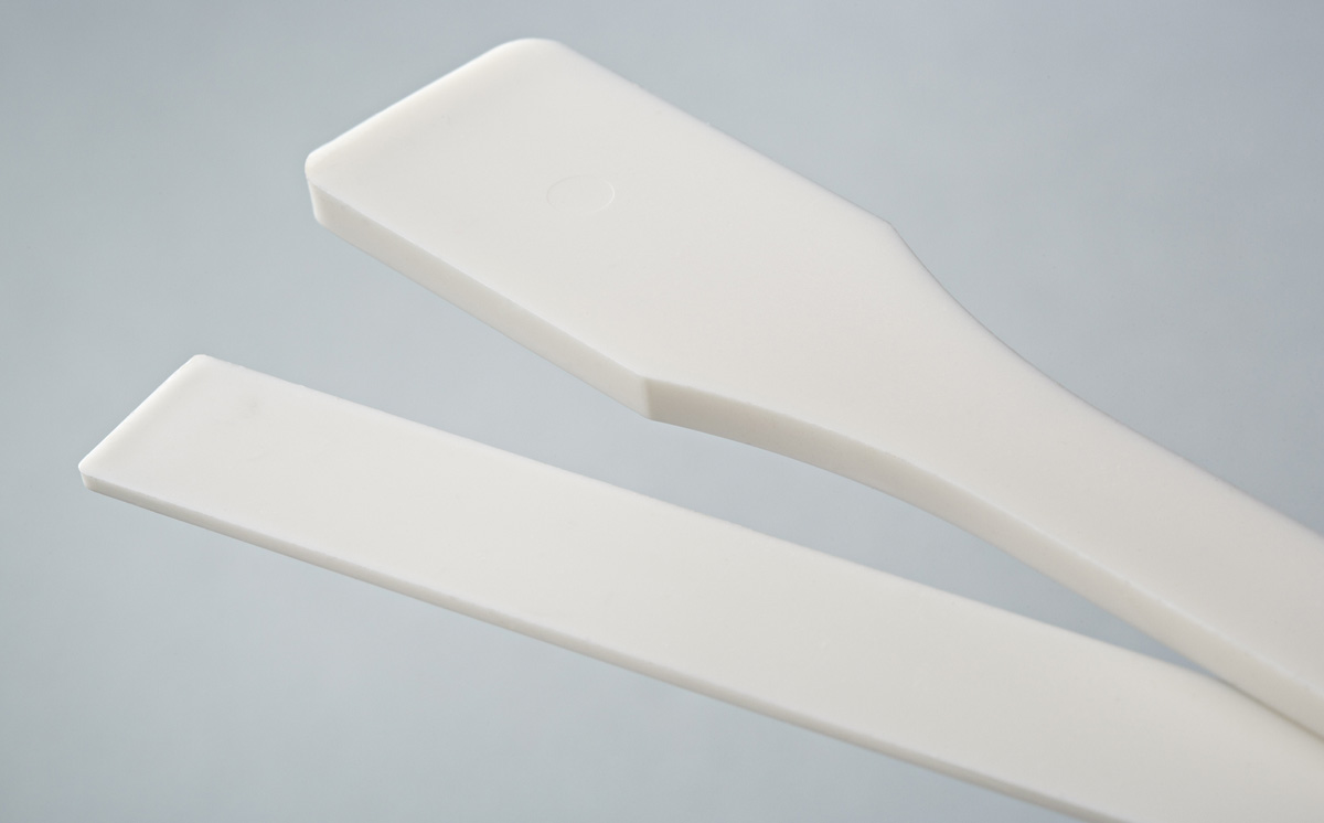 Recyklate Probestücke