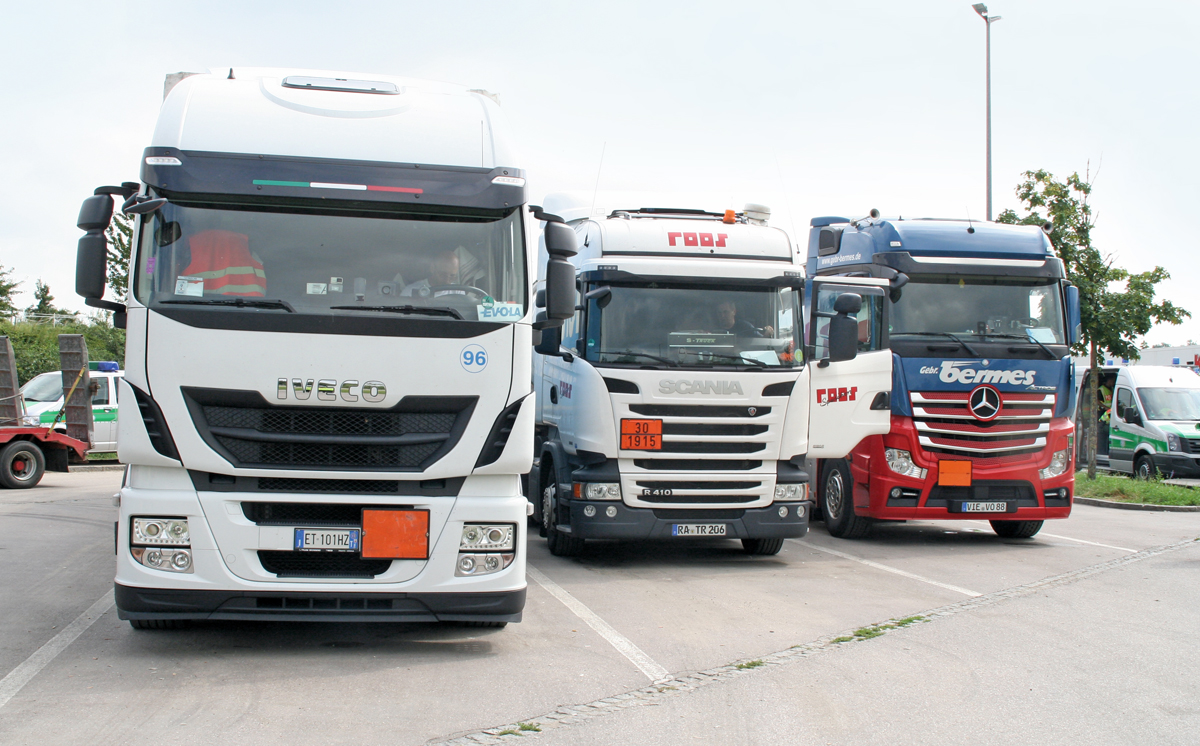 LKW Gefahrgut Warntafeln 1200