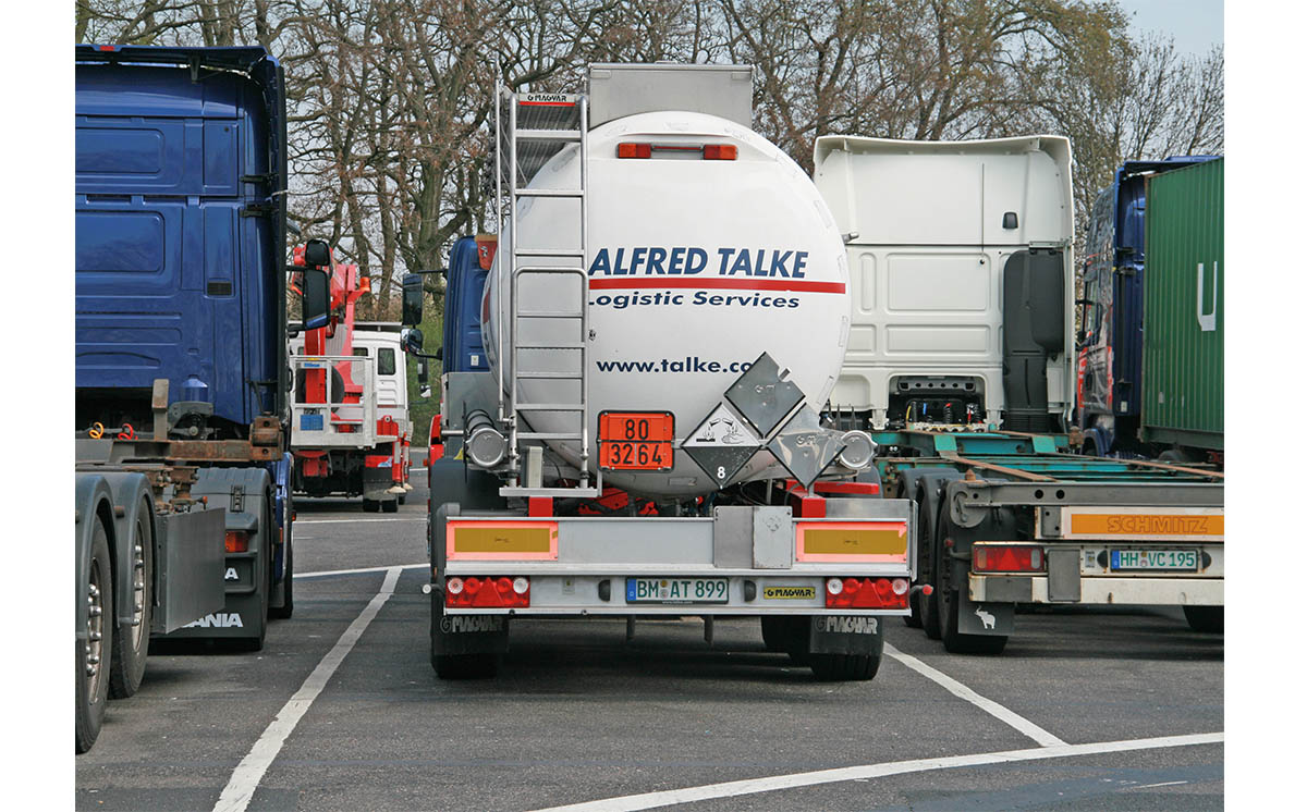 Tankfahrzeug Talke Klasse 8 1200