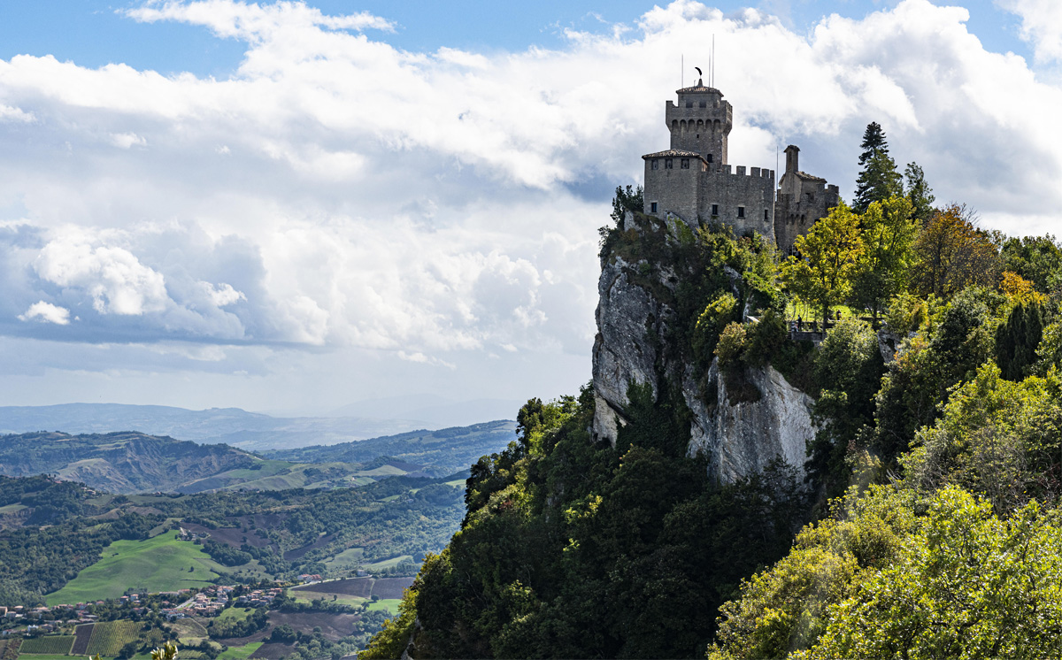 San Marino Festung Monte Titano 1200