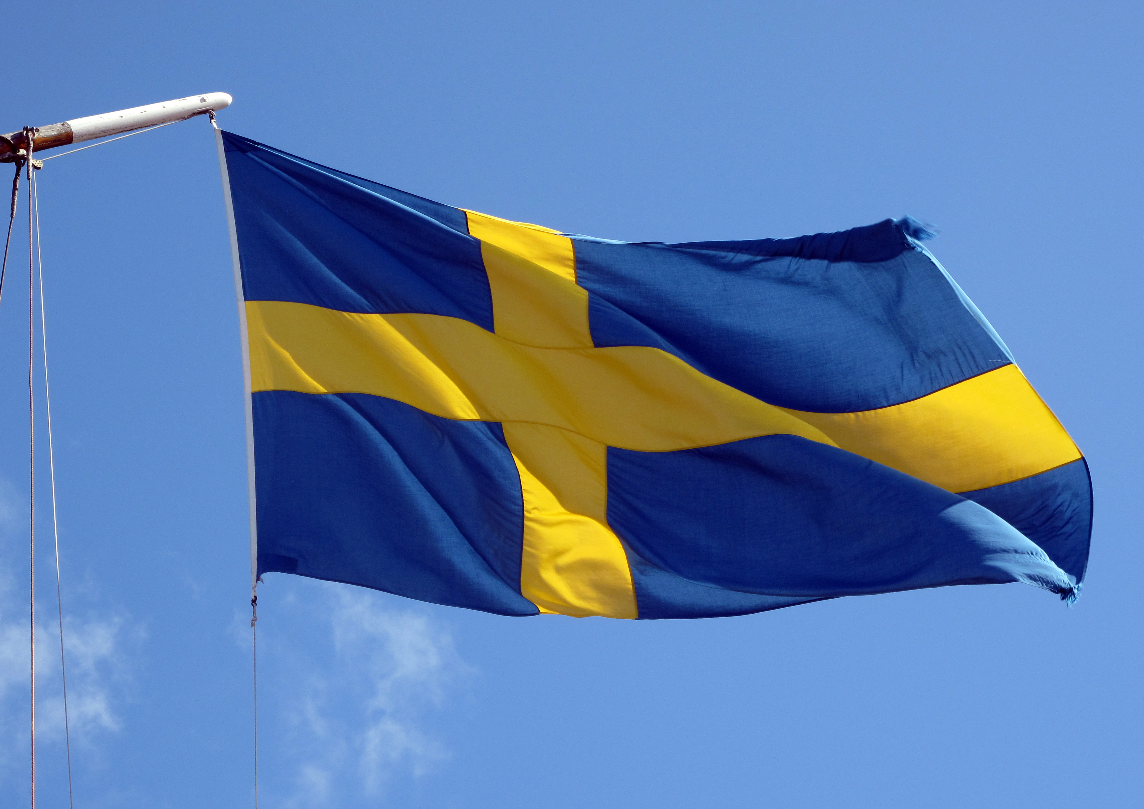 Schweden Flagge Full Width