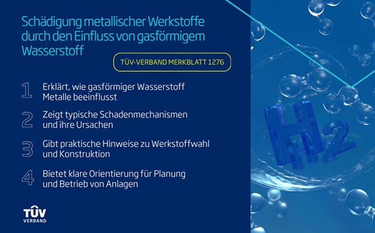 TÜV-Merkblatt Wasserstoff