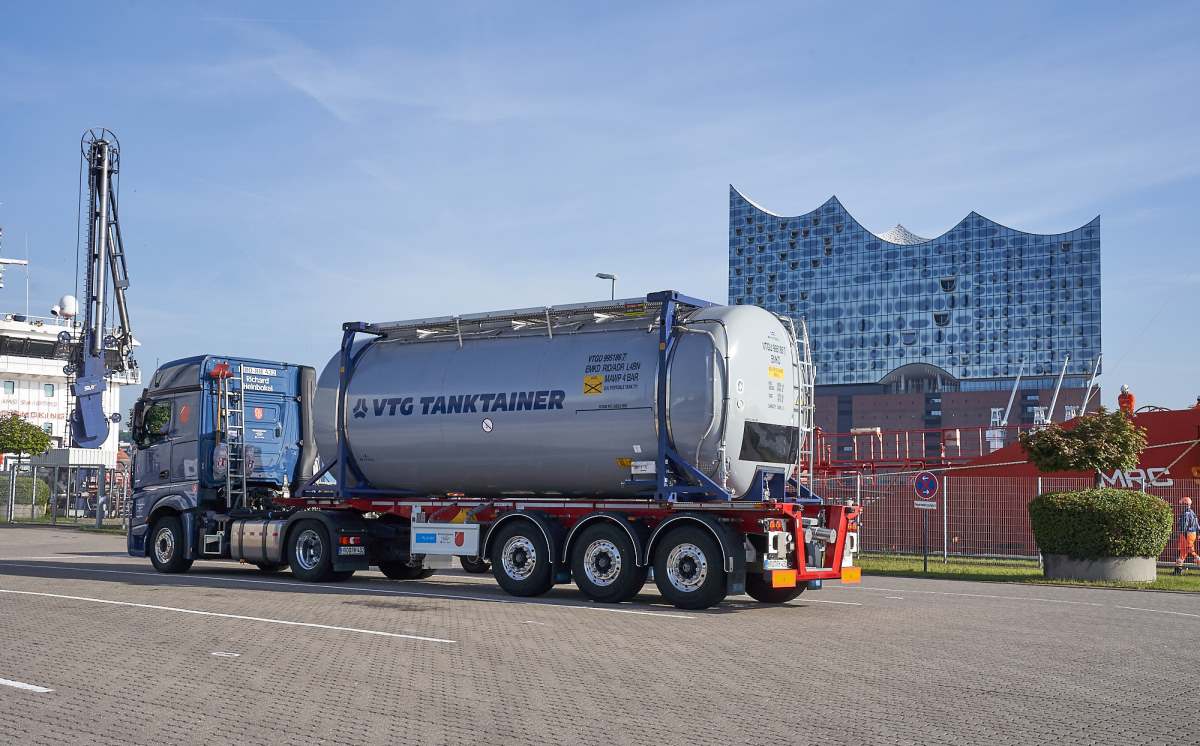 Tankcontainer VTG Hamburg 1200