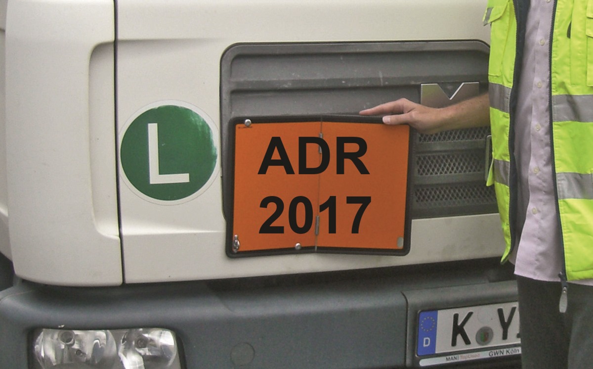 ADR 2017 Warntafel 1200