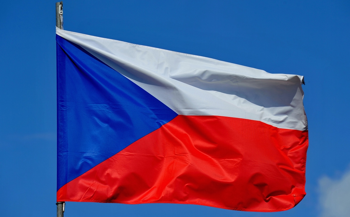 Tschechien Flagge 1200