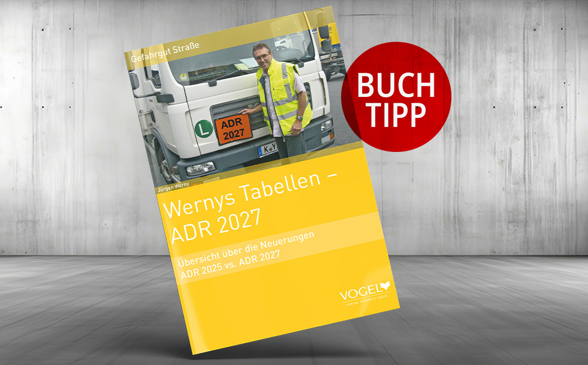 Wernys Tabellen ADR 2027 Wernys Tabellen ADR 2027