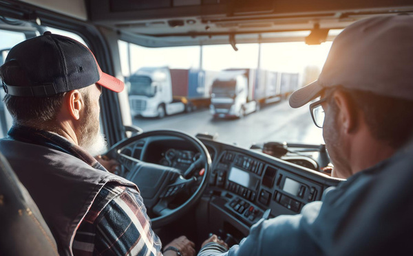 Lkw-Fahrer Fahrlehrer