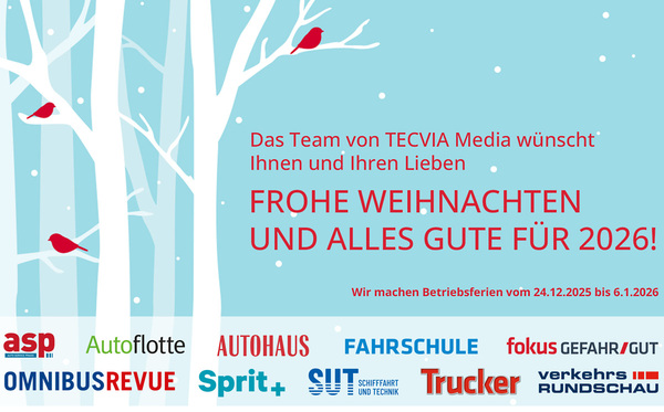 Weihnachtsgruß TECVIA 2025