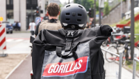 Lieferdienst_Gorillas_Radfahrer Lieferdienst_Gorillas_Radfahrer